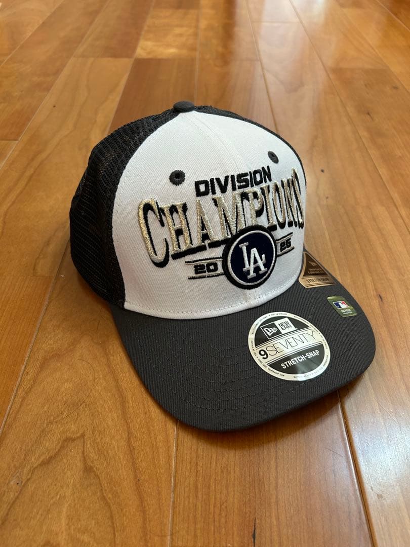 新品ドジャース2025西地区優勝 ニューエラ9SEVENTYキャップ