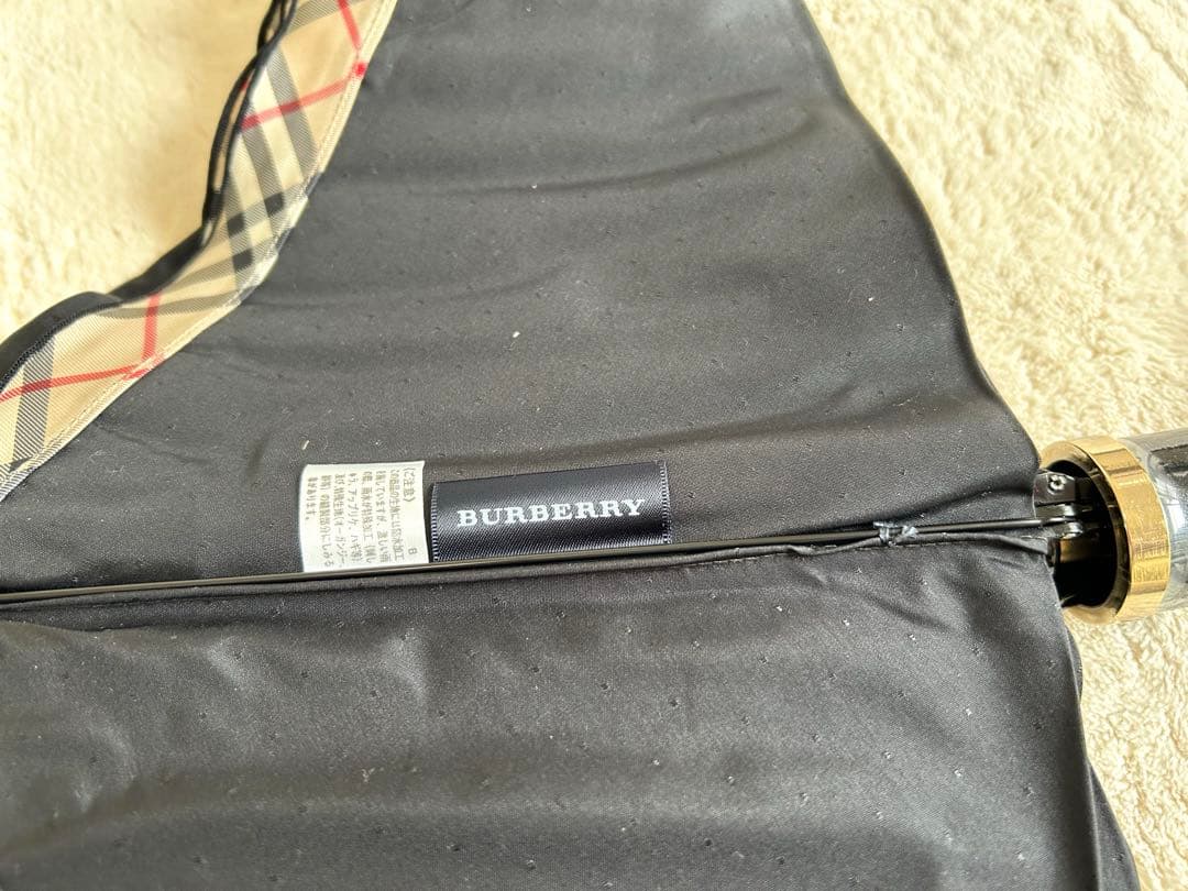 バーバリー晴雨兼用折りたたみ傘