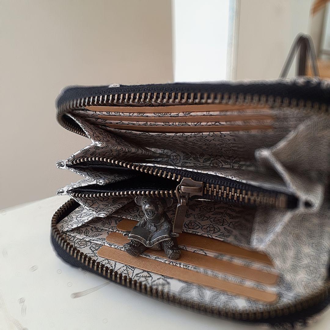 【new❤︎一般販売】⚮̈ミナペルホネン  circle◆布製ハーフ財布