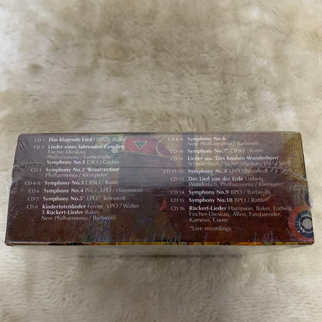未使用 未開封　MAHLER THE COMPLETE WORKS 16CD