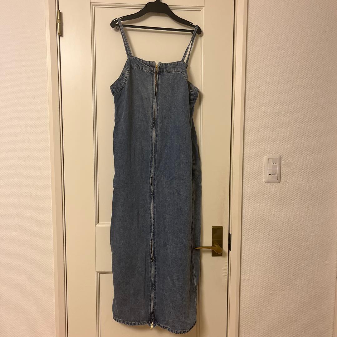 ♡ DouDou リヨセルデニムジャンスカ　美品♡