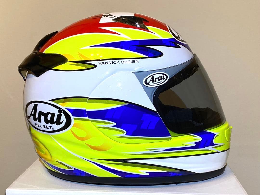 アライ バイク用ヘルメット ドミニク・エガーターサイン入り