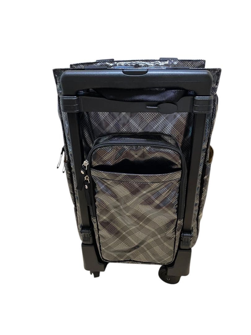 SWANY スワニー キャリーバッグ 機内持ち込み可 タルタン シルバーチェック