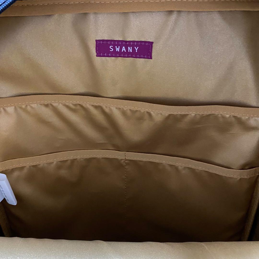 SWANY スワニー キャリーバッグ 機内持ち込み可 タルタン シルバーチェック