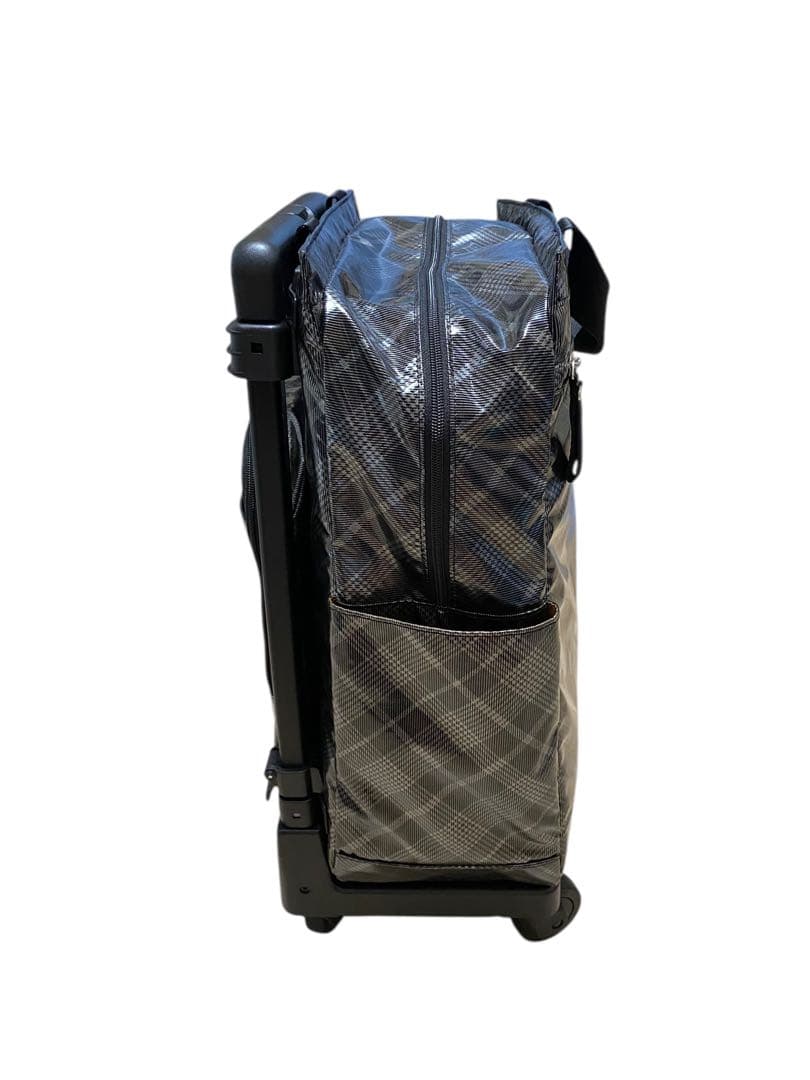 SWANY スワニー キャリーバッグ 機内持ち込み可 タルタン シルバーチェック