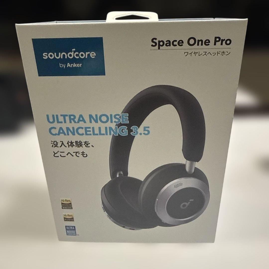 ヘッドホン Anker soundcore space one pro