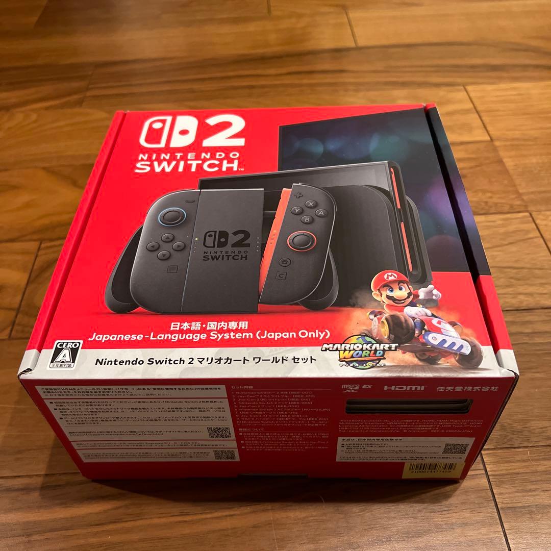 Switch2 国内版マリオカートワールドセット（定価53980円）即日発送