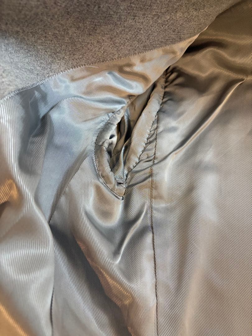 MADISONBLUE グレー ダブルブレストコート