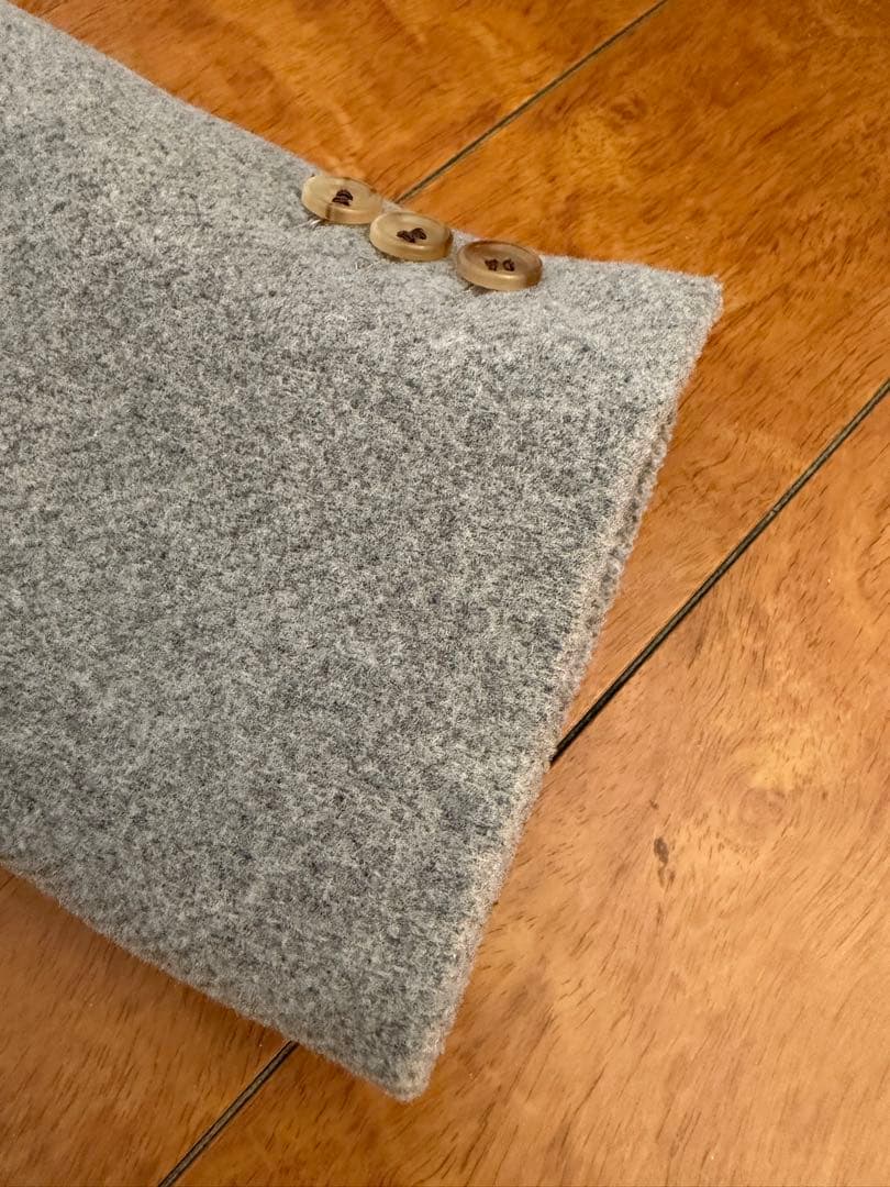 MADISONBLUE グレー ダブルブレストコート