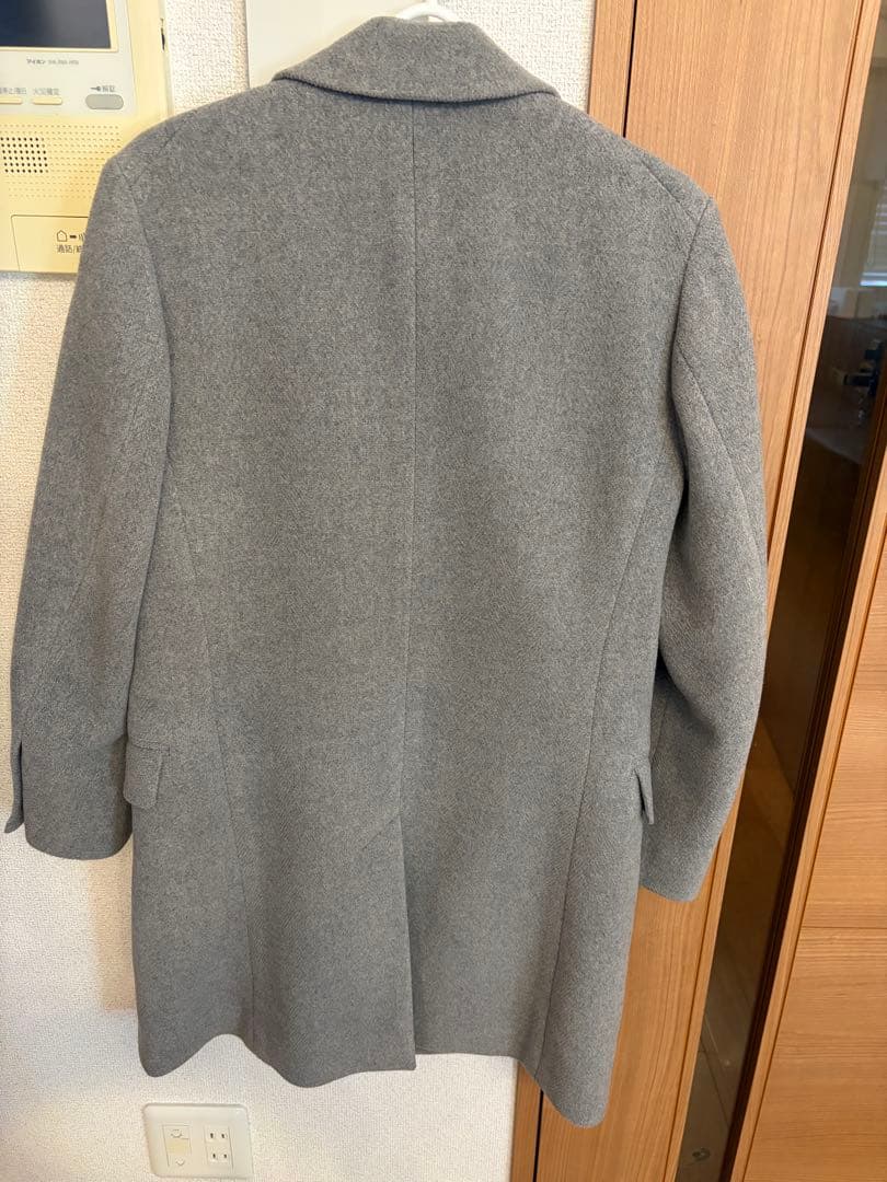 MADISONBLUE グレー ダブルブレストコート