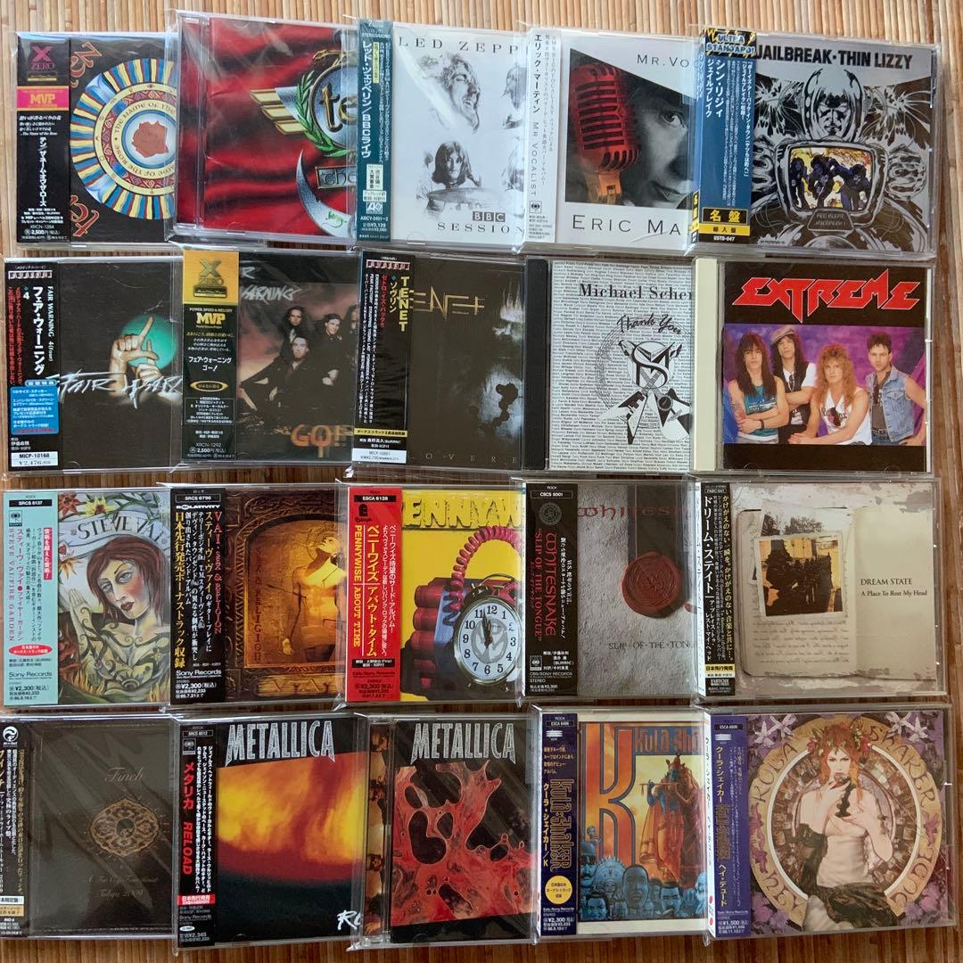 ハードロック、メタル パンクなどCD まとめて100枚以上セット