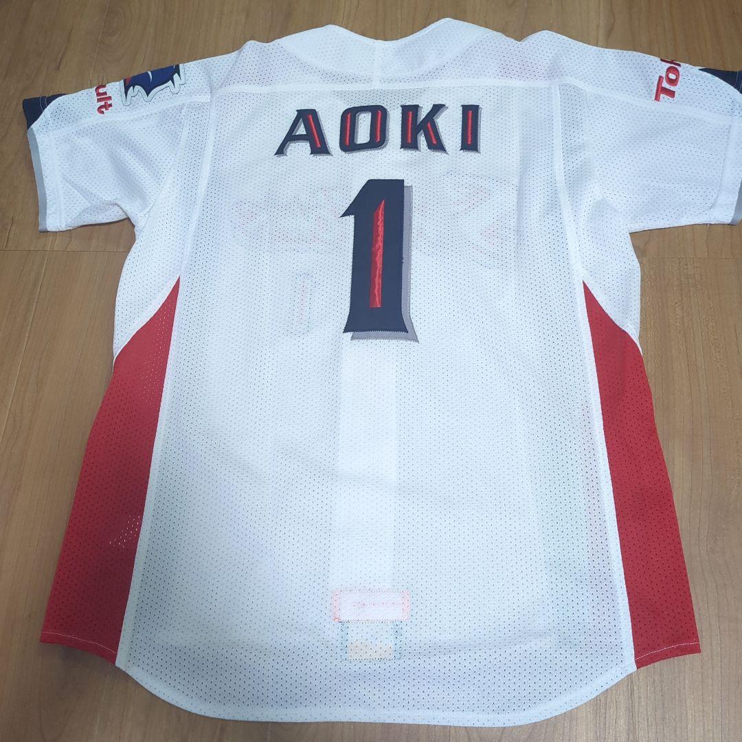 美品　青木宣親　BEAMS×ZETT コラボユニフォーム　ヤクルトスワローズ