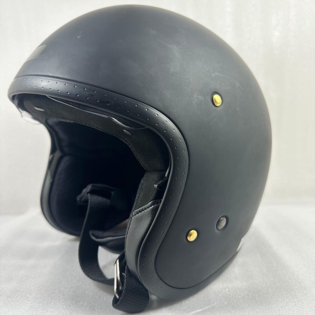 SHOEI JO マットブラック ジェットヘルメット Lサイズ 事故歴無し