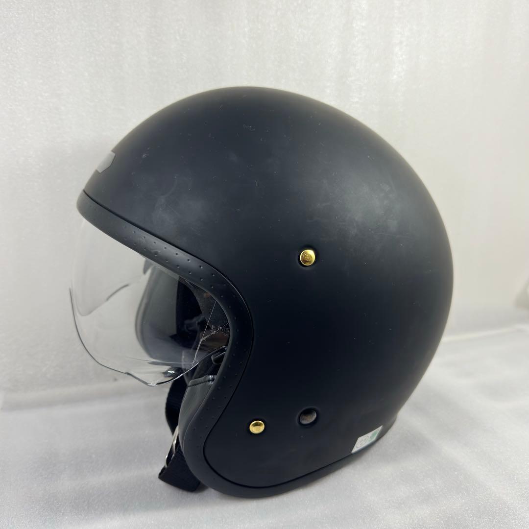 SHOEI JO マットブラック ジェットヘルメット Lサイズ 事故歴無し