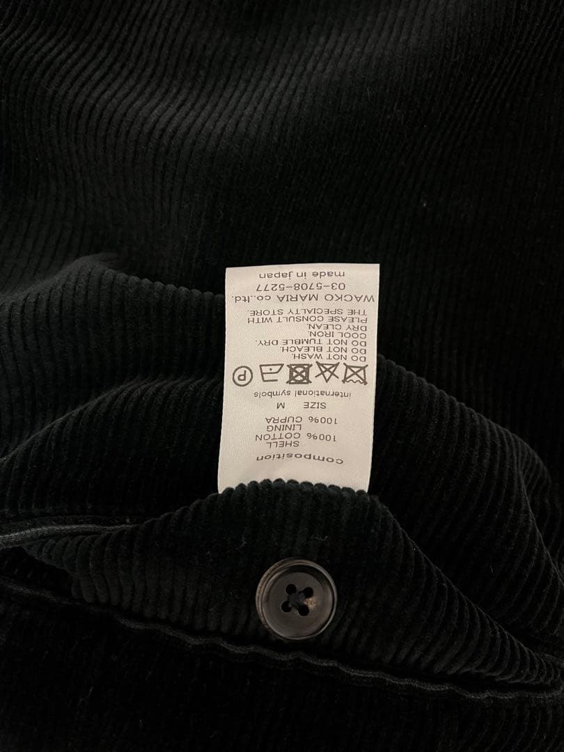 ワコマリア24SS コーデュロイスラックス