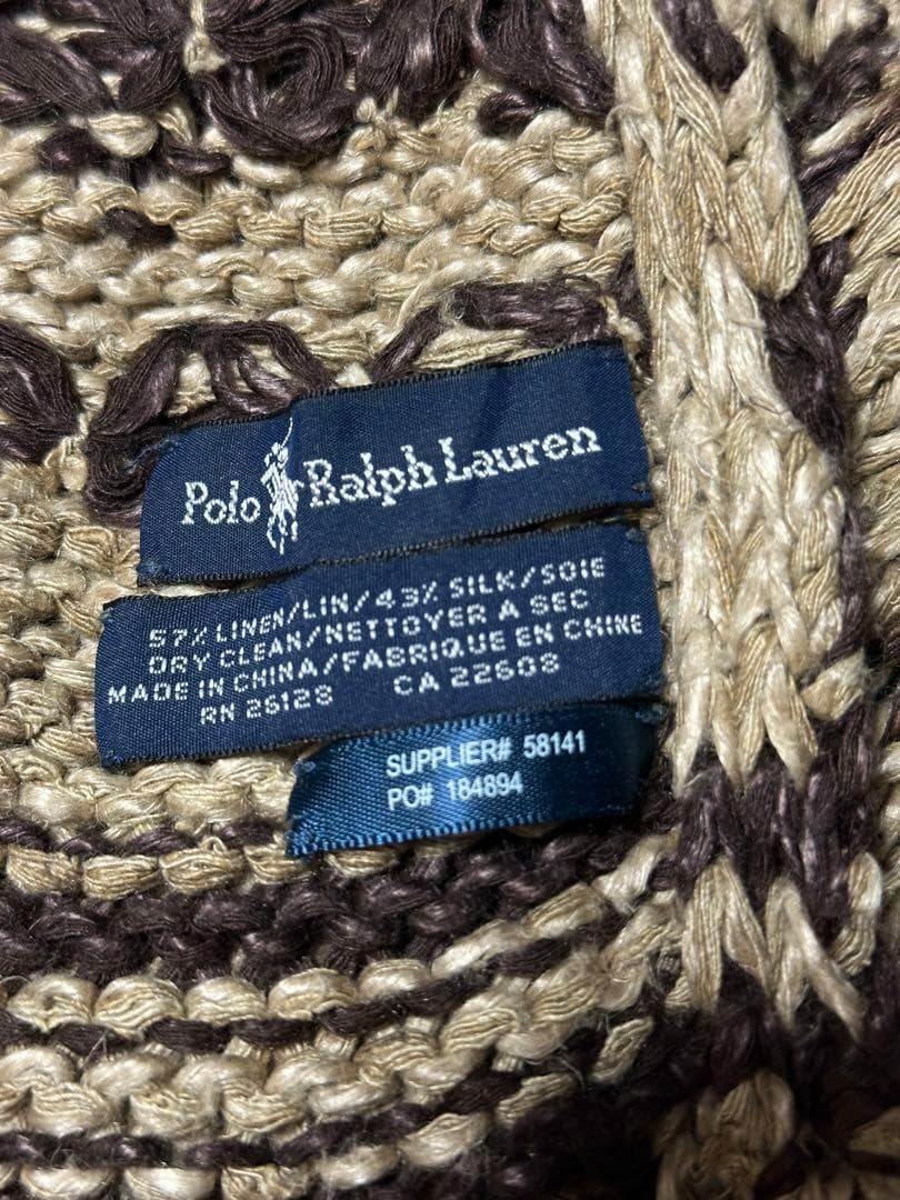 小物 Polo Ralph Lauren Linen Nordic Muffler