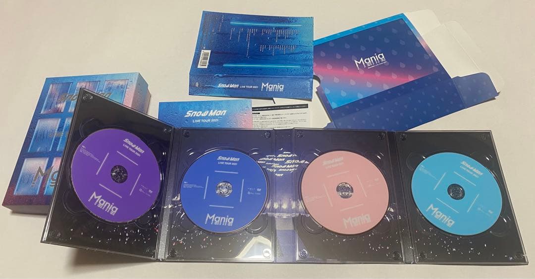  Man Mania 初回盤 4DVD 滝沢歌舞伎ZERO FINAL