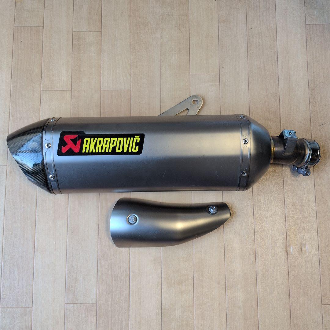 AKRAPOVICマフラー Kawasaki Ninja 400 用　政府認証付