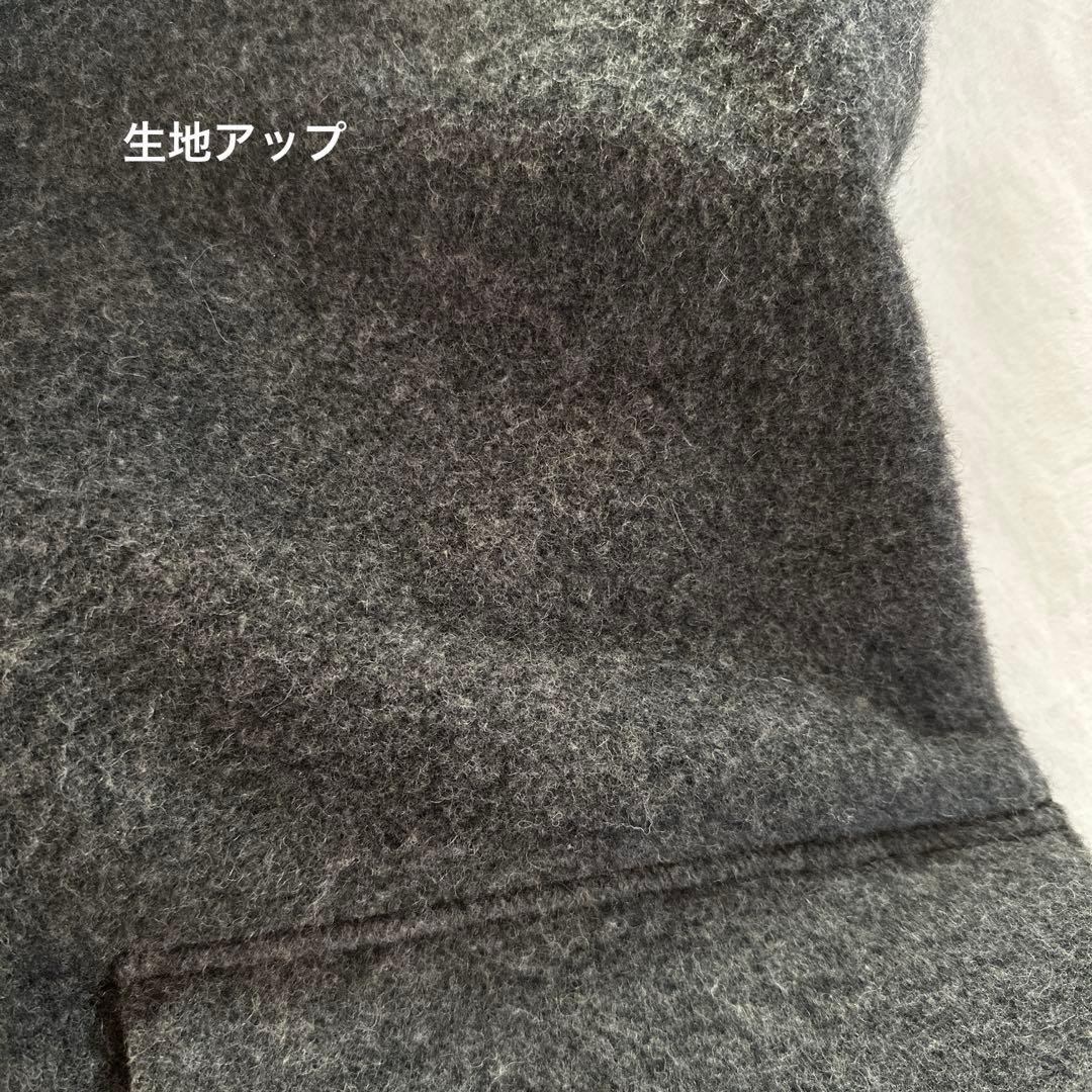 【ORDINARY FITS】ウール　フード付きコート　レディースでも　日本製