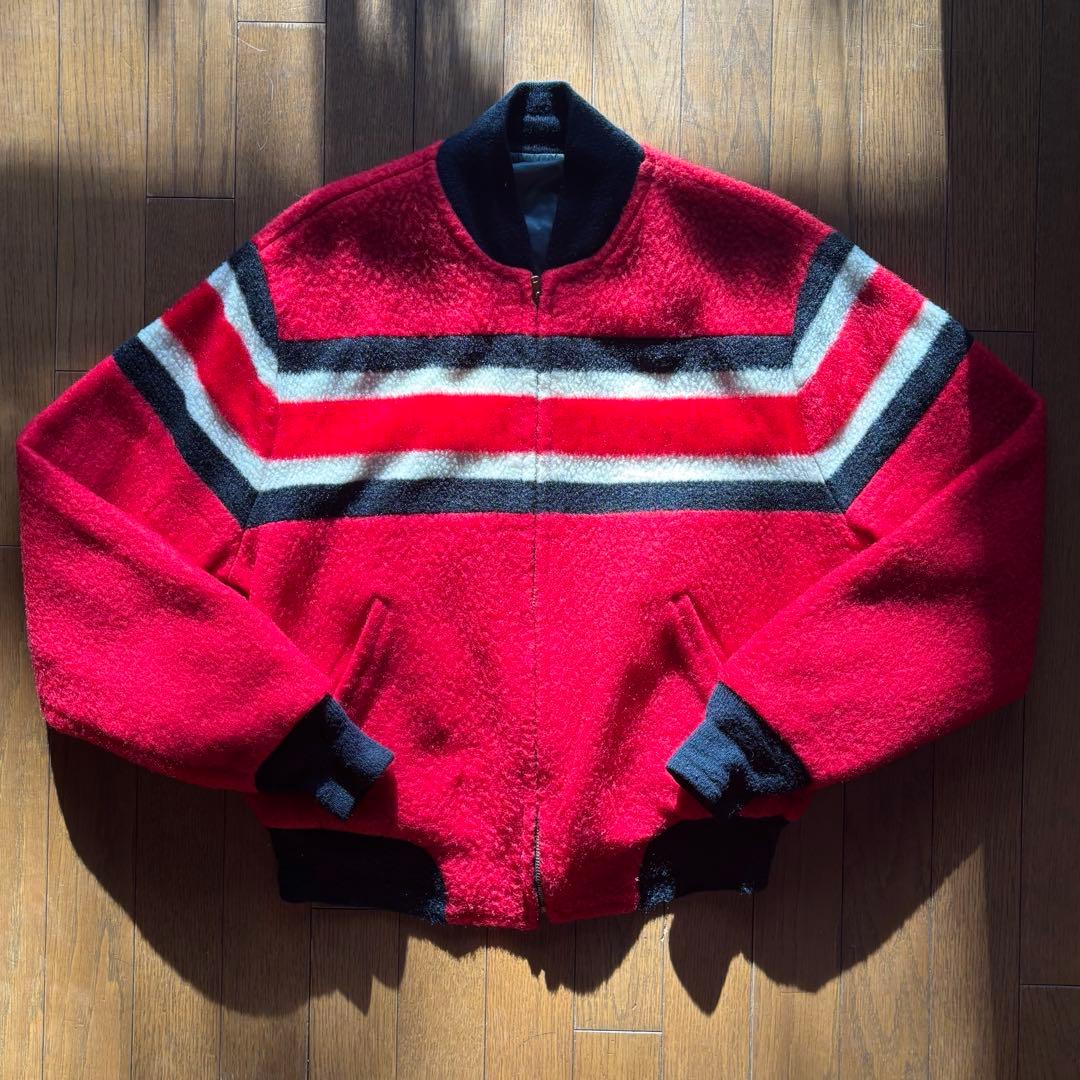 ジャケット・アウター 50s 60s REVERSIBLE WOOL NYLON JACKET