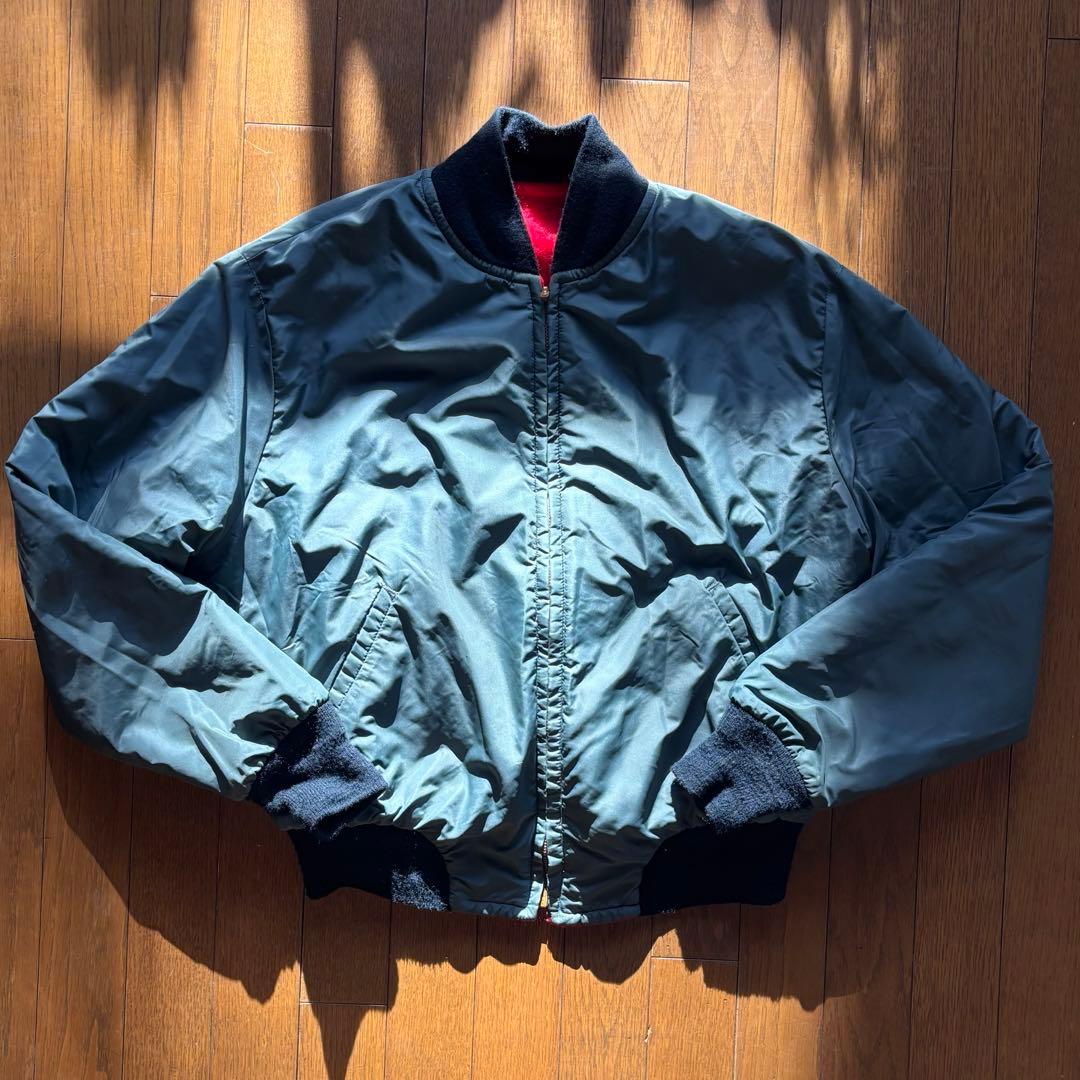 ジャケット・アウター 50s 60s REVERSIBLE WOOL NYLON JACKET