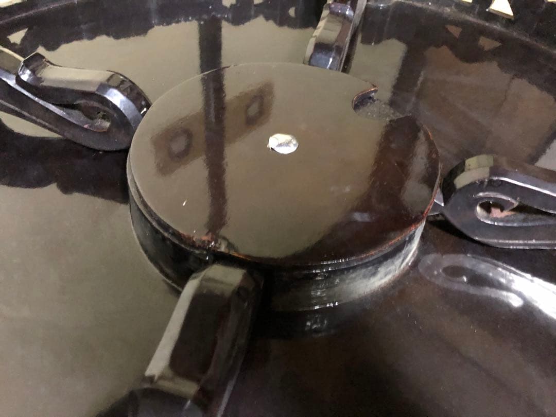 美品！豪華な螺鈿細工の李朝円卓折り畳み式 検古民家李朝家具民芸家具ソバンちゃぶ台