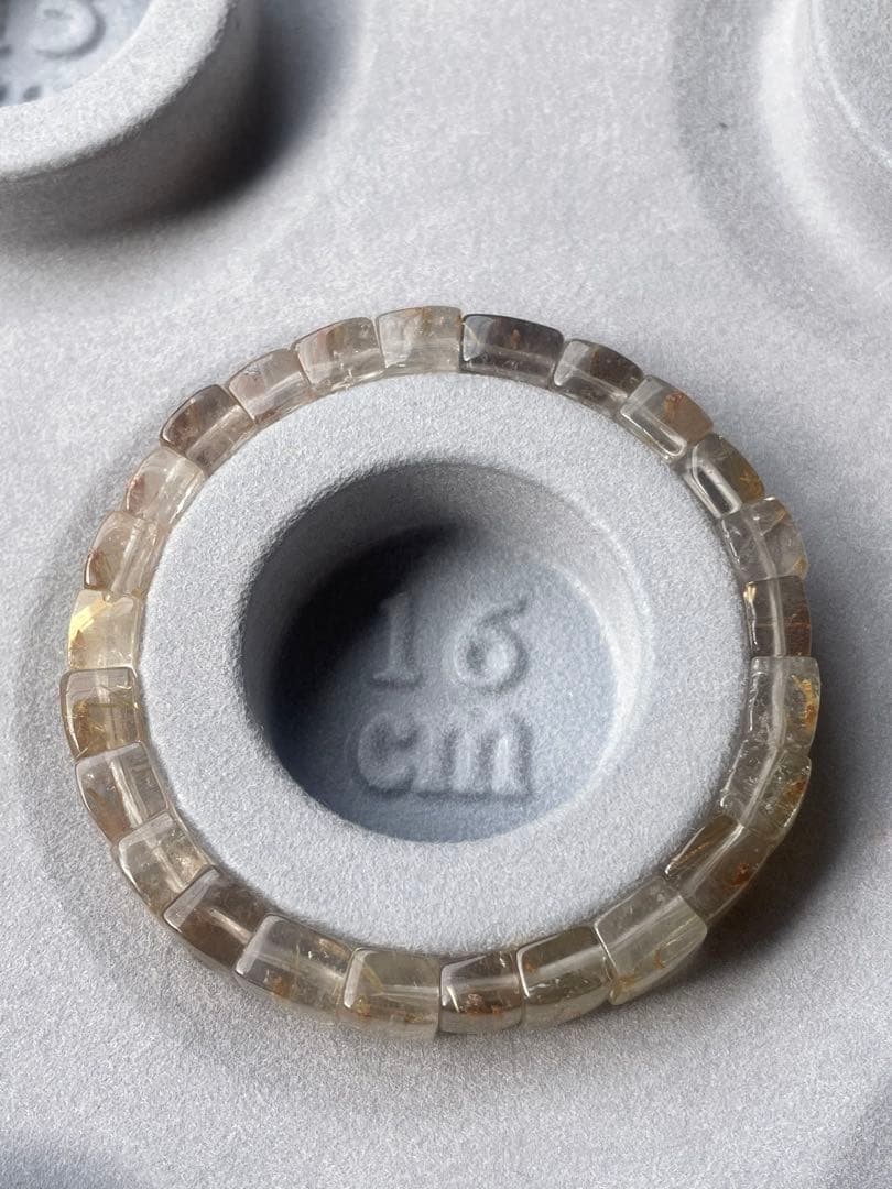 高品質　タイチンルチルバングル　16cm