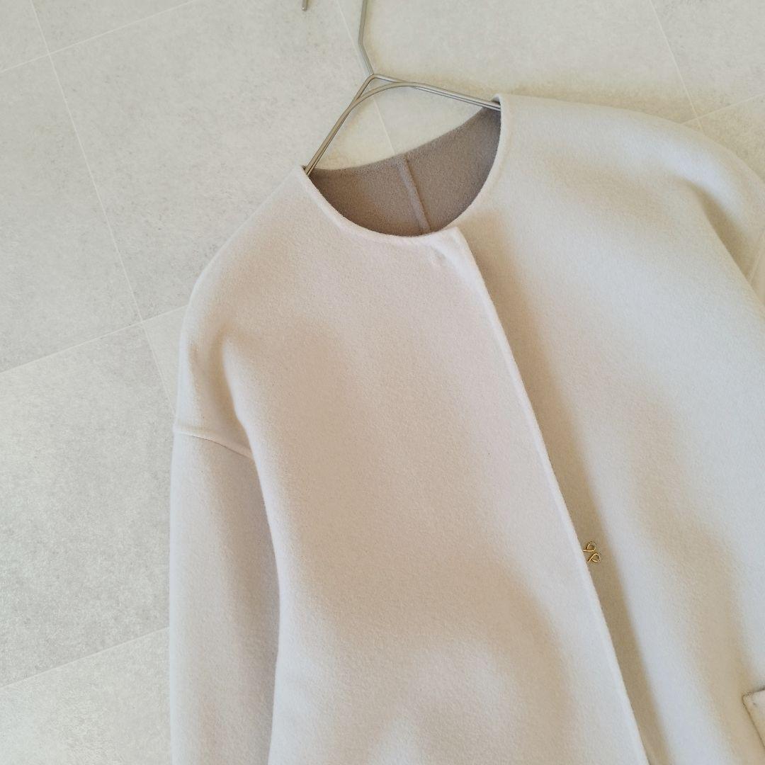 完売！21aw UNITED ARROWSバイカラーリバーミドルコート