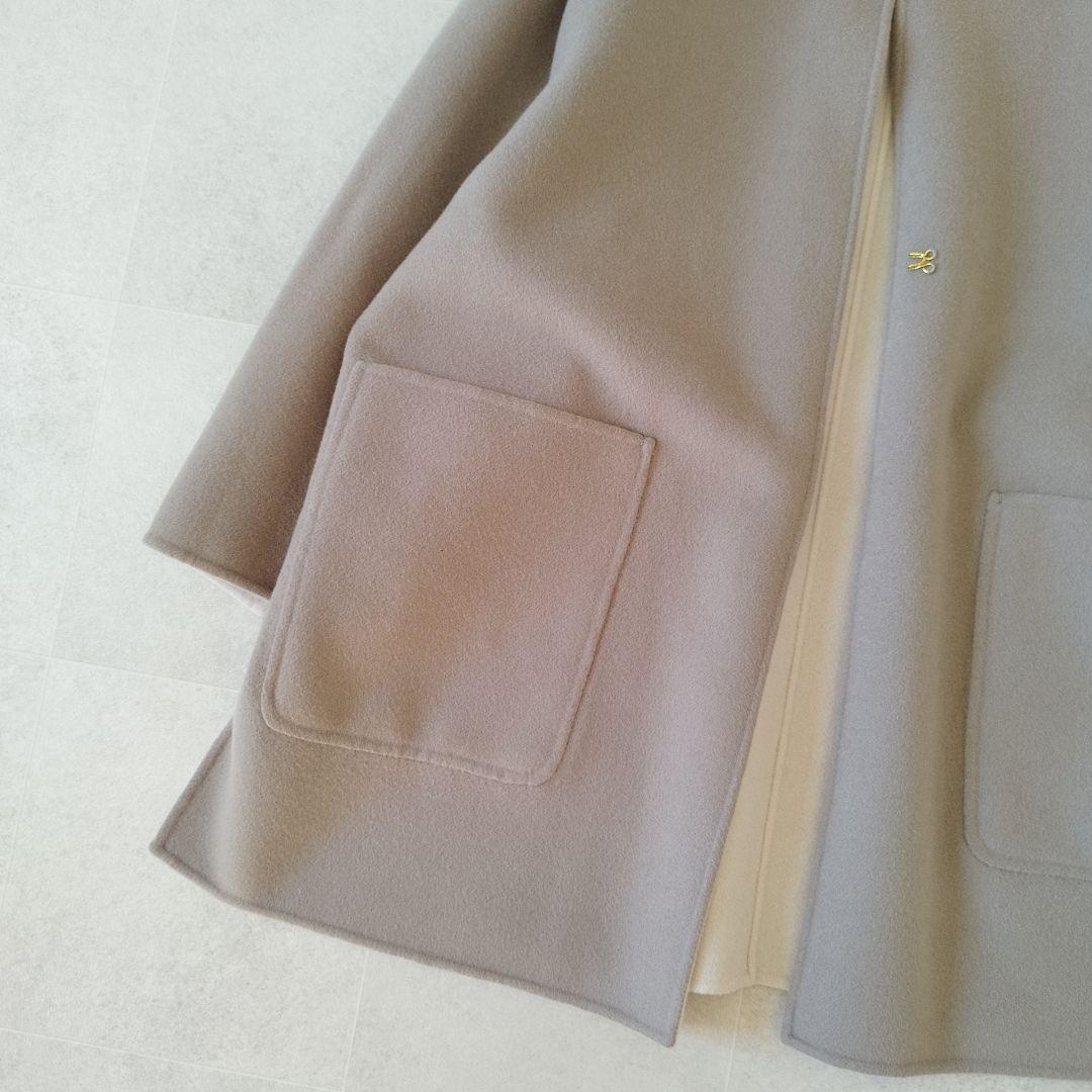 完売！21aw UNITED ARROWSバイカラーリバーミドルコート