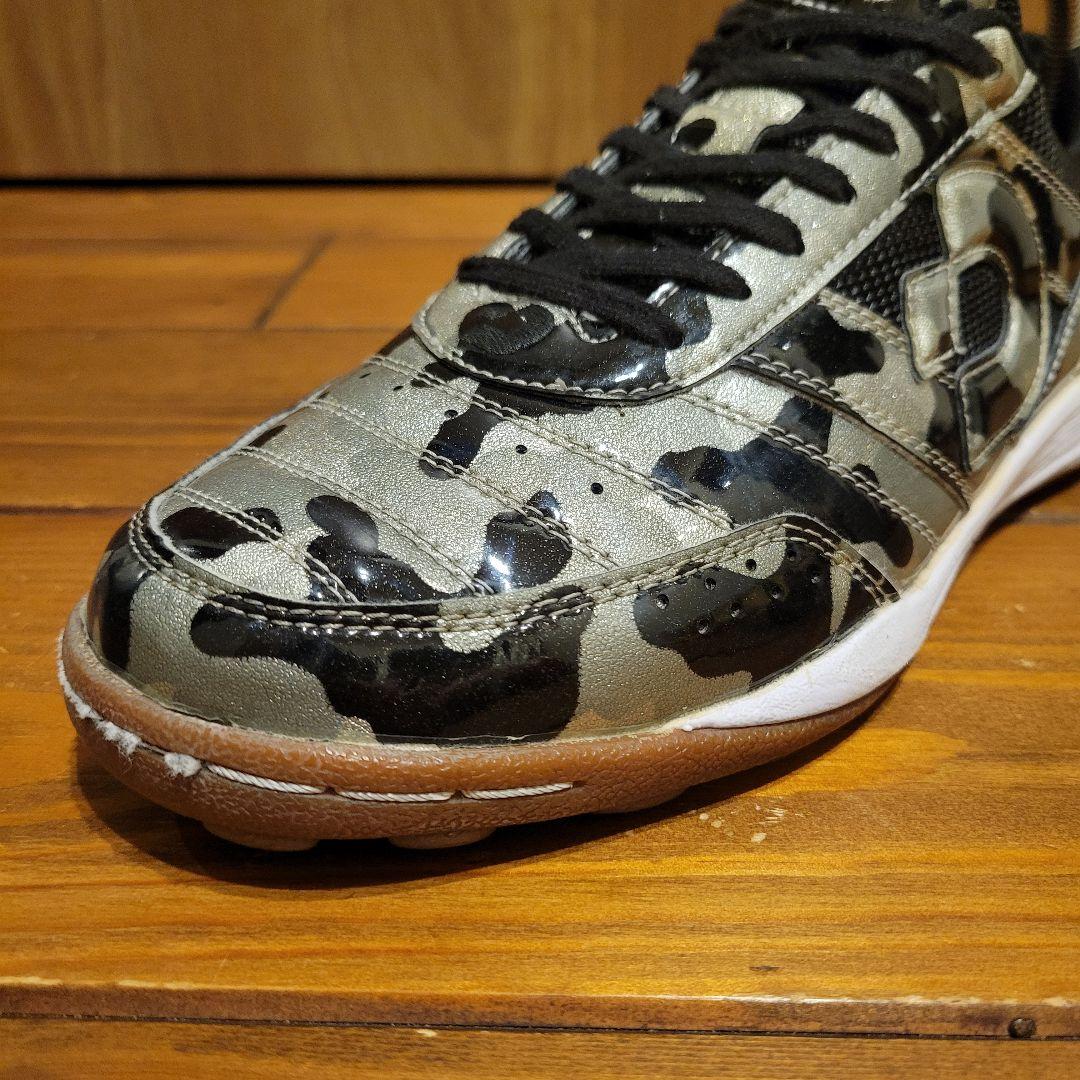 デスポルチ 10周年限定シューズ 26.5cm カモフラ 銀