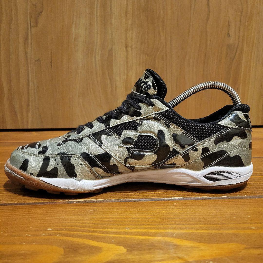 デスポルチ 10周年限定シューズ 26.5cm カモフラ 銀