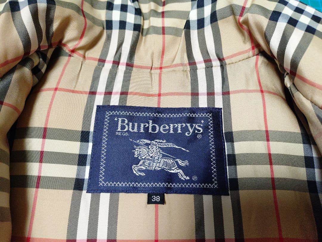 Burberry's ブラック キルティングベスト