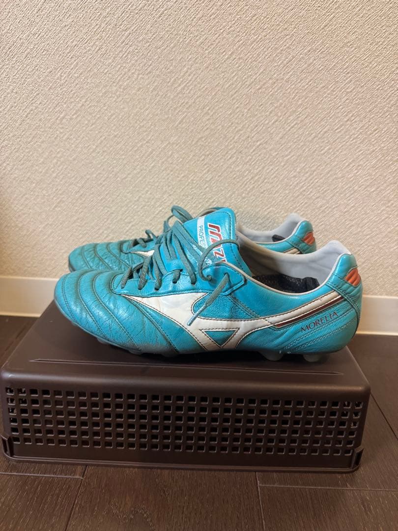 Mizuno Morelia サッカースパイク 水色　27.5cm