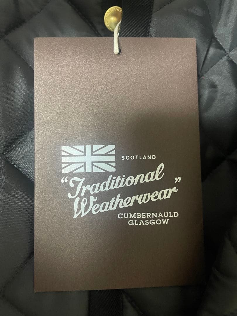 新品タグ付き トラディショナルウェザーウェア　BLACK