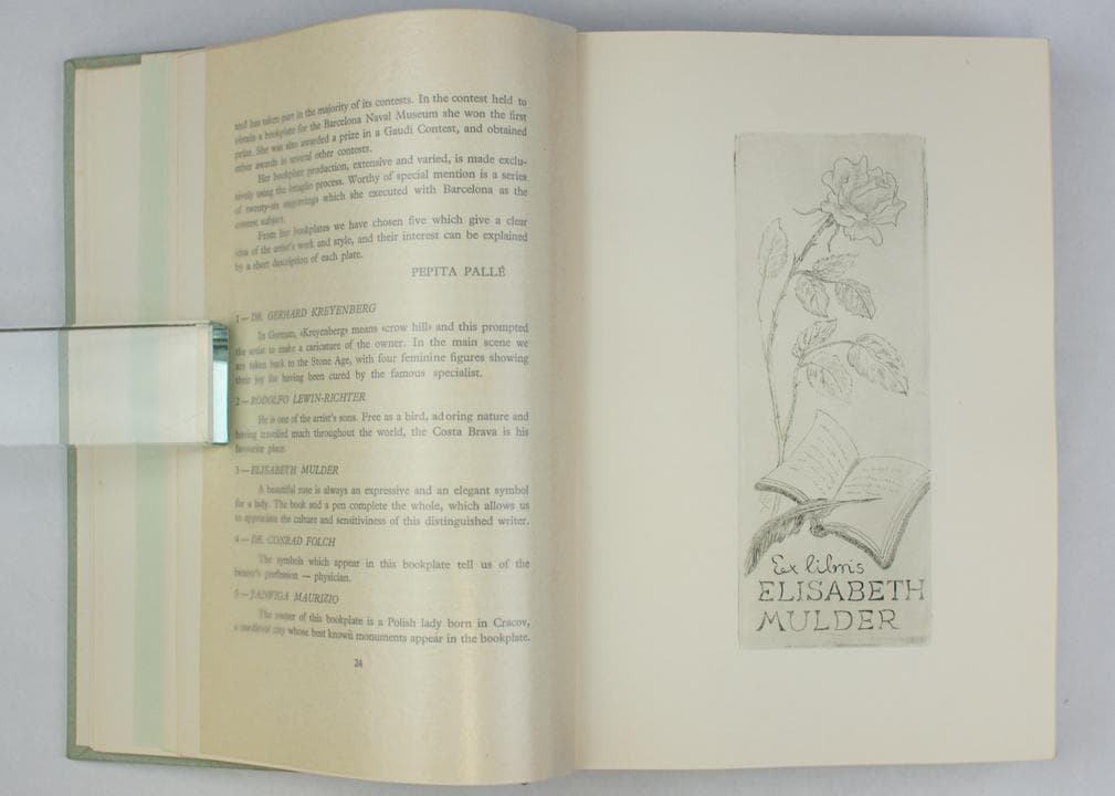 ★＜洋書＞「EX-LIBRIS ARTISTS Ⅵ ARTISTA…」蔵書票集