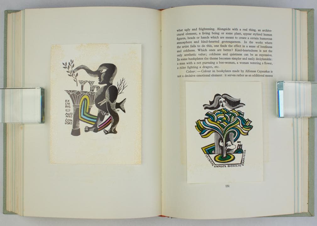 ★＜洋書＞「EX-LIBRIS ARTISTS Ⅵ ARTISTA…」蔵書票集