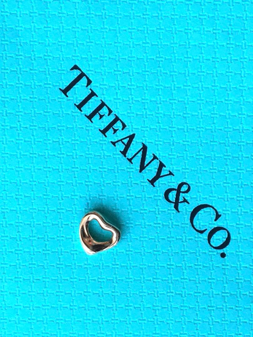 TIFFANY&Co.ティファニー　Au750 オープンハートペンダントトップ
