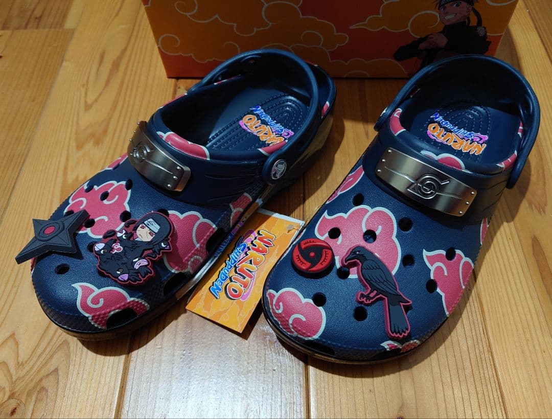 ナルト　イタチ　クロックス　疾風伝25cm USm7/w9NARUTOcrocs