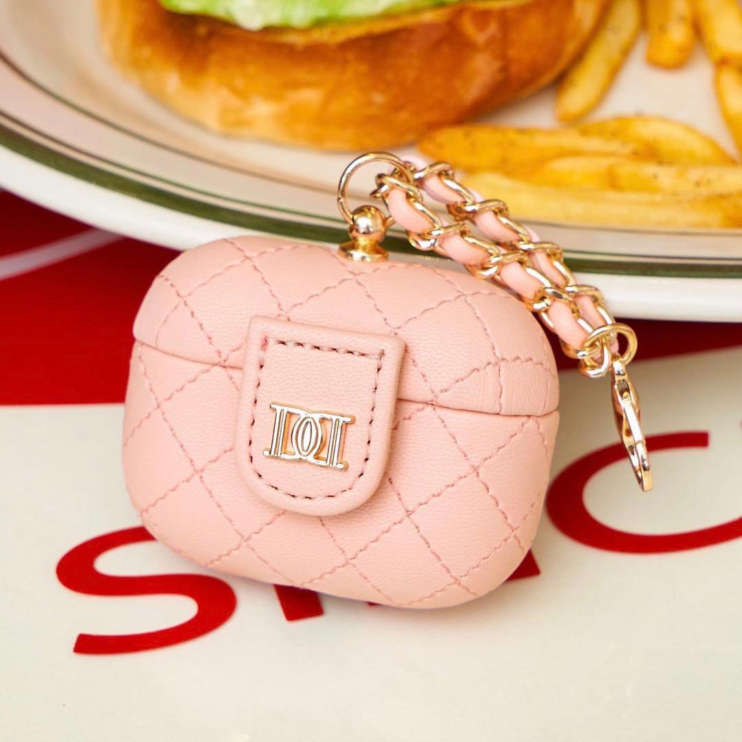 Darich キルティングAir pods proケース PNK