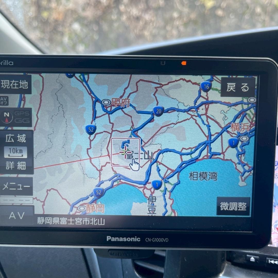 Panasonic ゴリラ CN-G1000VD SSDポータブルカーナビ