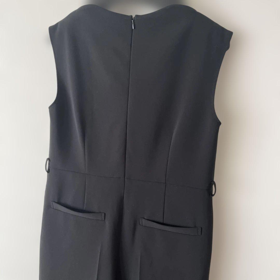 heve へイヴ　ハートネックオールインワン　ブラック　36