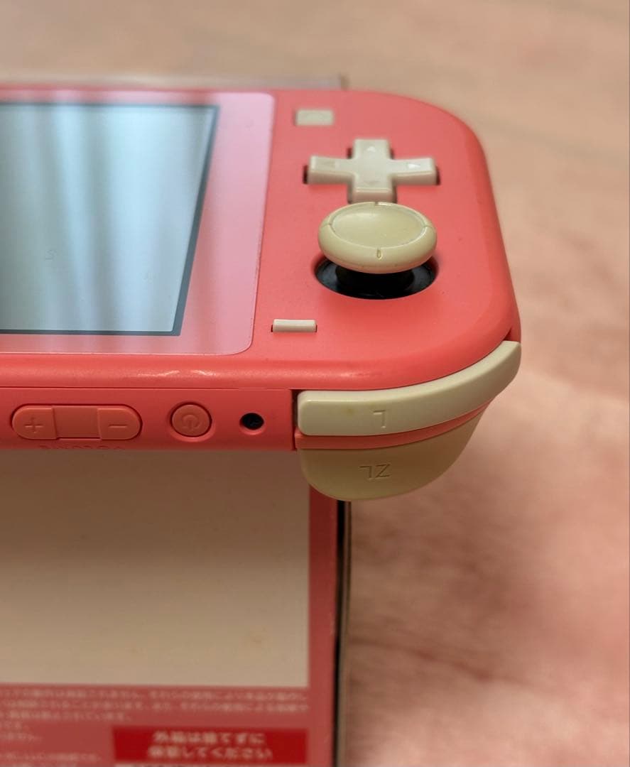 Nintendo Switch Lite ピンク 充電器、箱付き