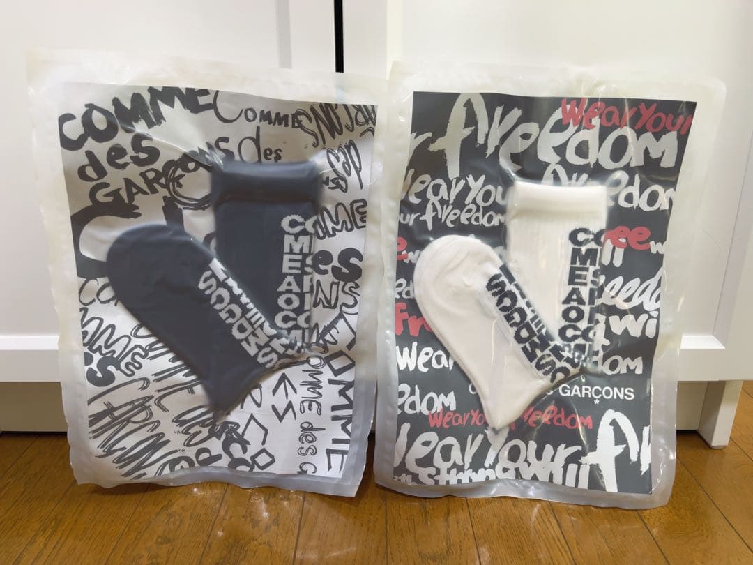 COMME des GARCONS コムデギャルソン ロゴソックスセット