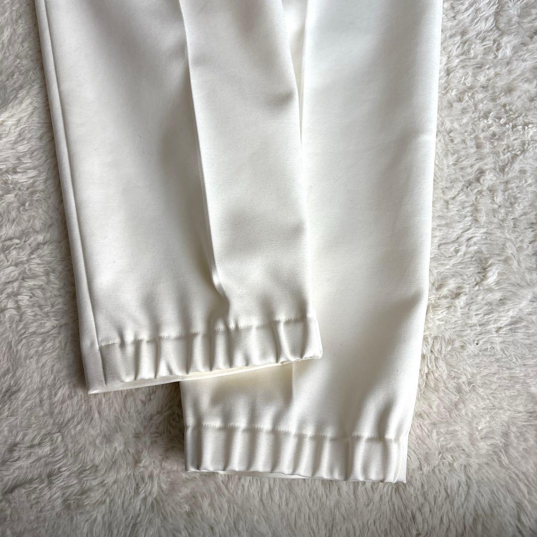 未使用 LE PHIL ルフィル 2WAYツイルパンツ ストレッチ 白 Lサイズ