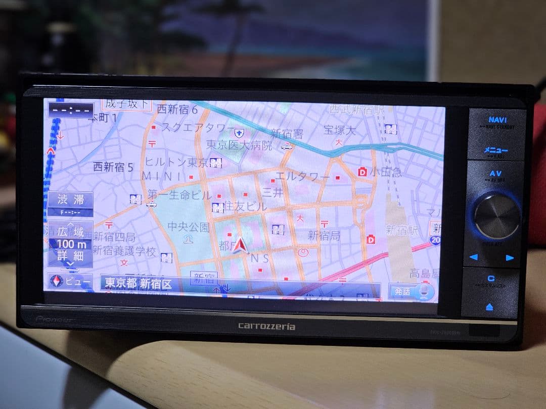 カロッツェリア AVIC-ZH0099w Bluetooth 2024年地図