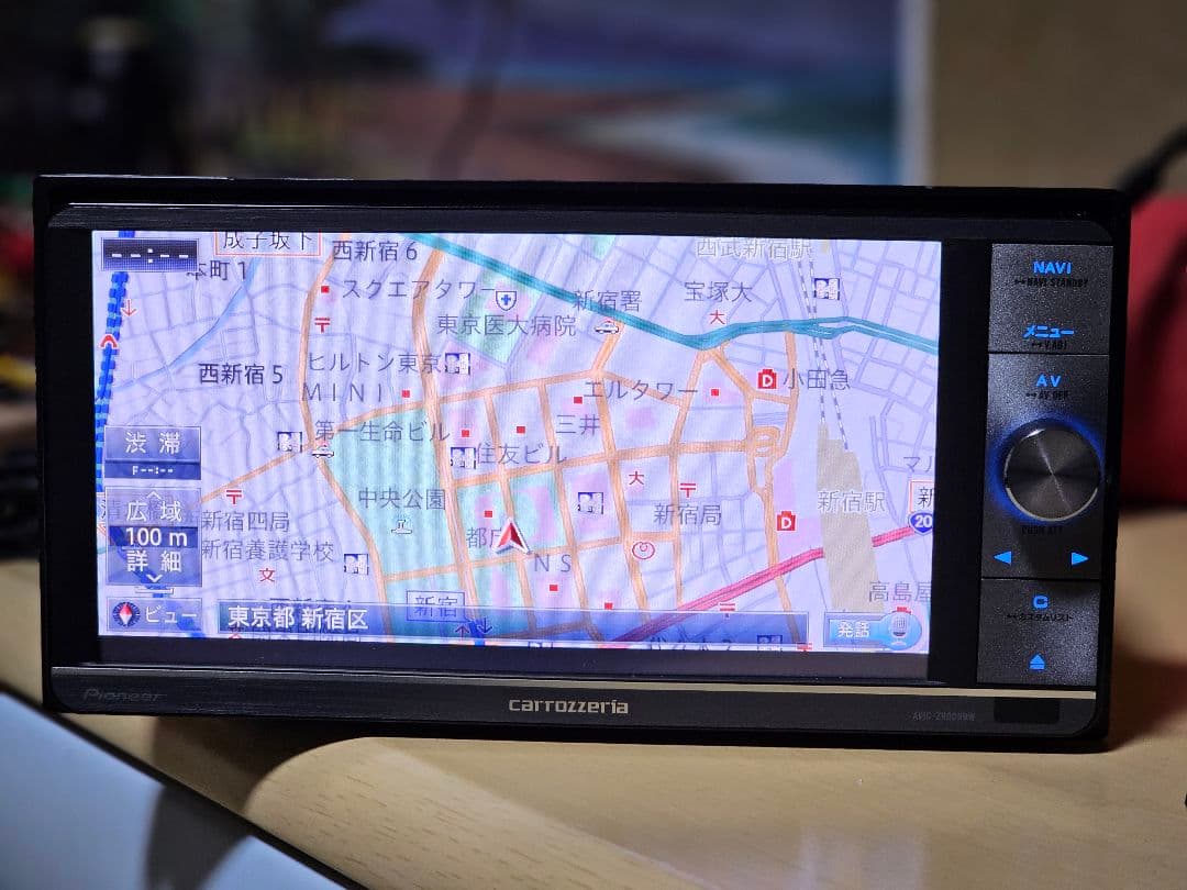 カロッツェリア AVIC-ZH0099w Bluetooth 2024年地図