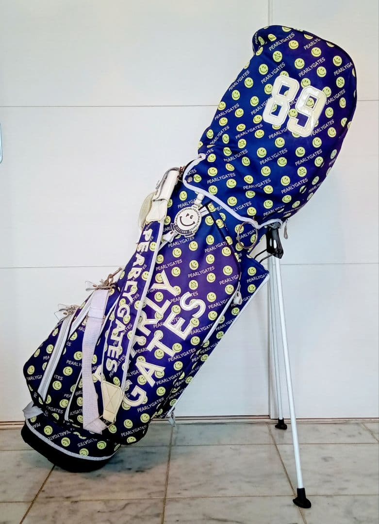 PEARLY GATES スマイル キャディバッグ