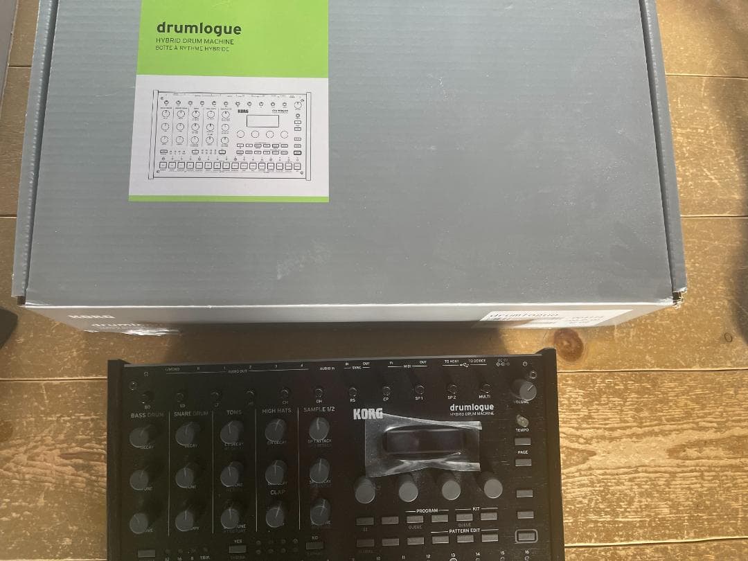 KORG drumlogue サンプラー