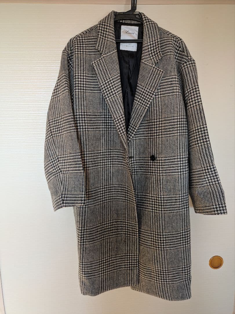 新品未使用　L'Appartement LISIERE CHECK W COAT