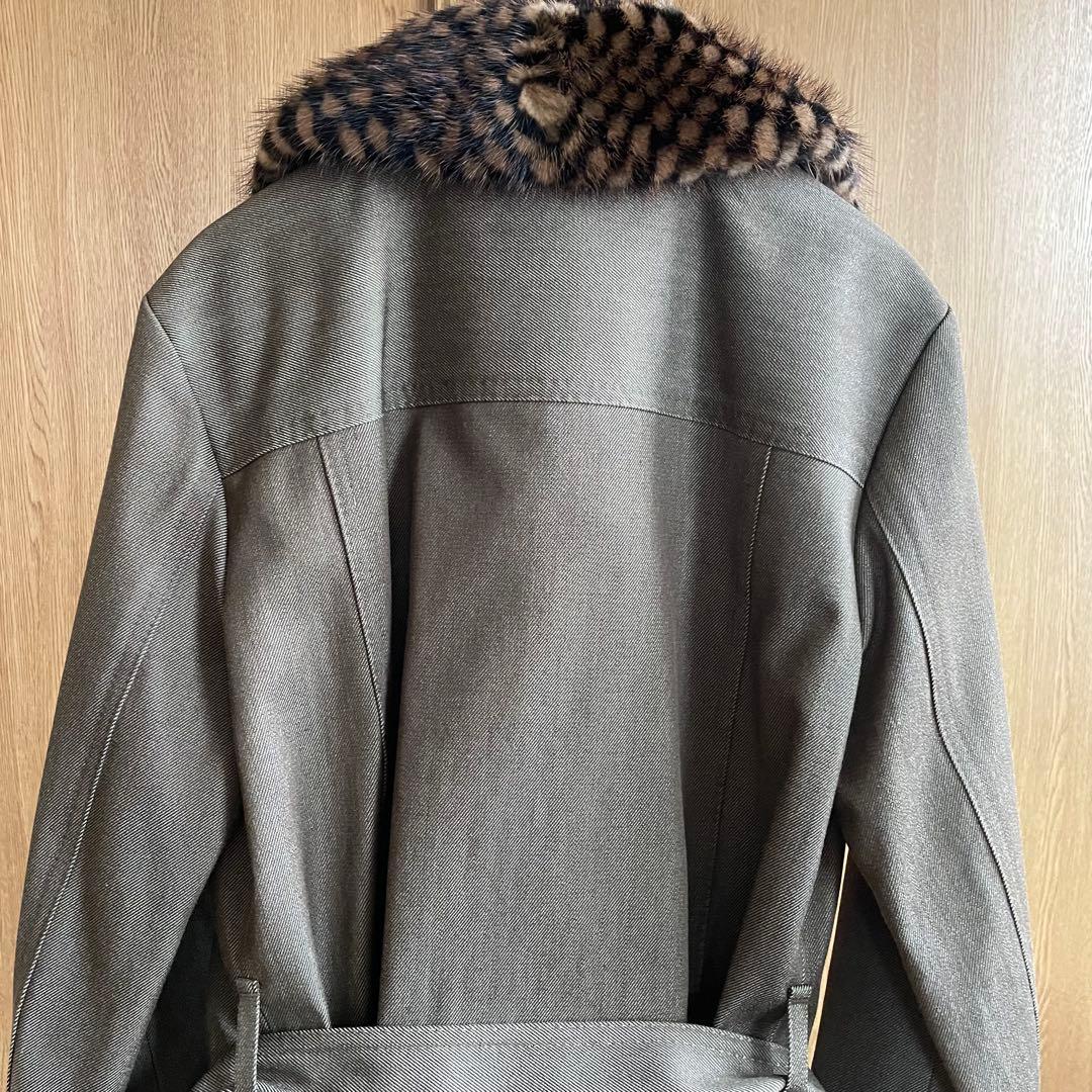 美品　Louis Vuitton ルイヴィトン　コート　ミンク　size38